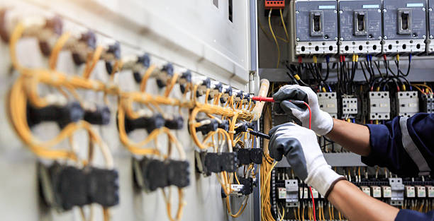 Professional Electrician technician working in Upper Brookville, NY